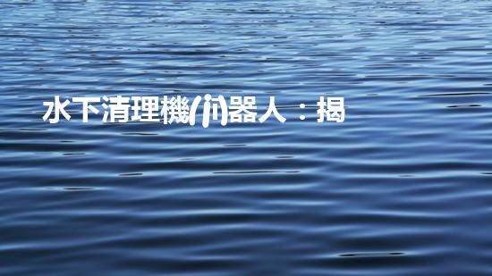 水下清理機(jī)器人：揭秘海底深處的清潔大軍！